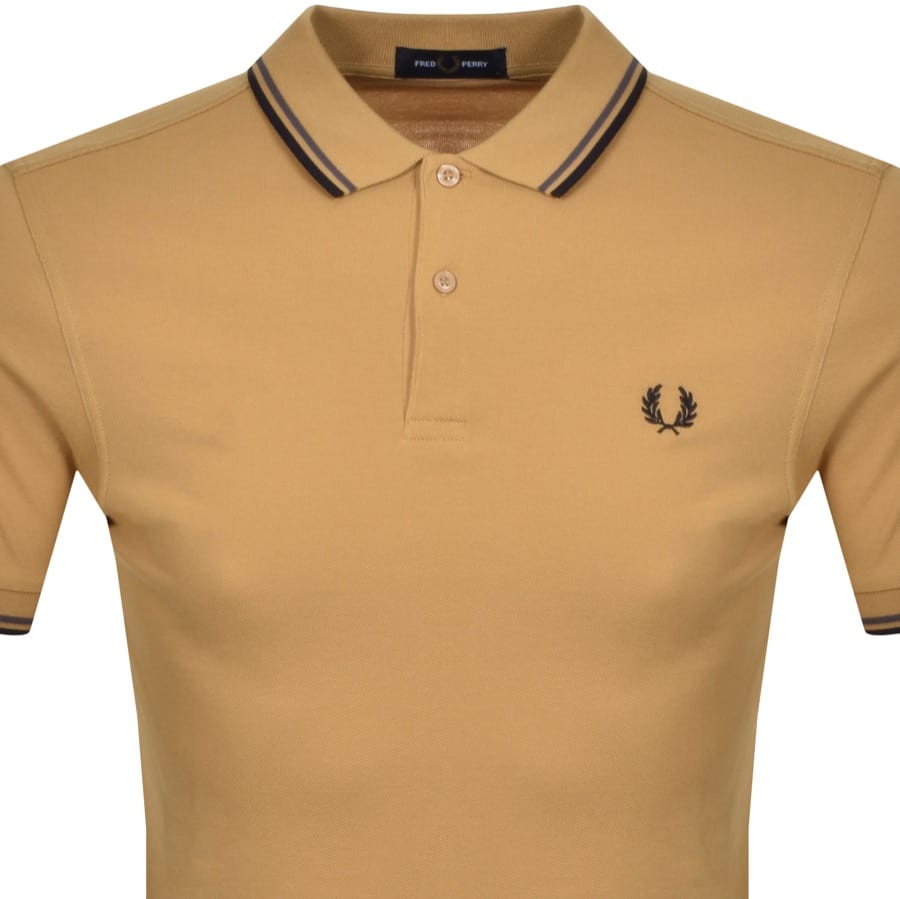 Alternative Image for ProductFred Perry Twin Tipped Polo T Shirt Yellow2